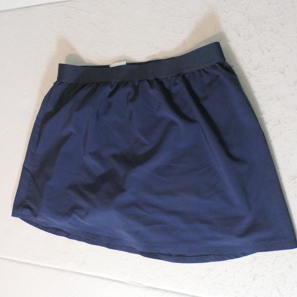 Ideology Womens Skort M Navy Athletic Tennis Golf Pickleball Athleisure Feminine